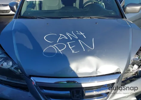 2007 Honda Odyssey Ex z USA, uszkodzony, nr VIN 5FNRL38467B121120